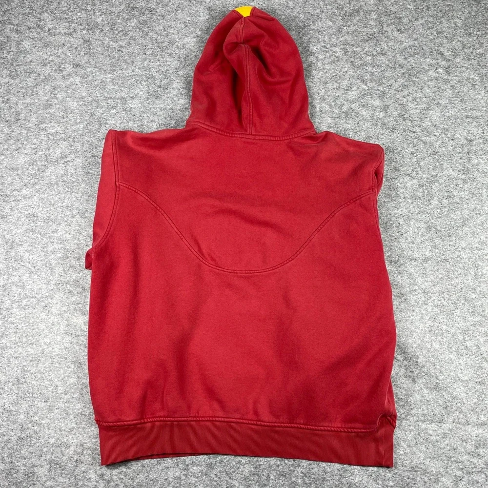 Vintage USC Trojans Hoodie Mens Large Red Nike Team Pullover Fleece Sweater